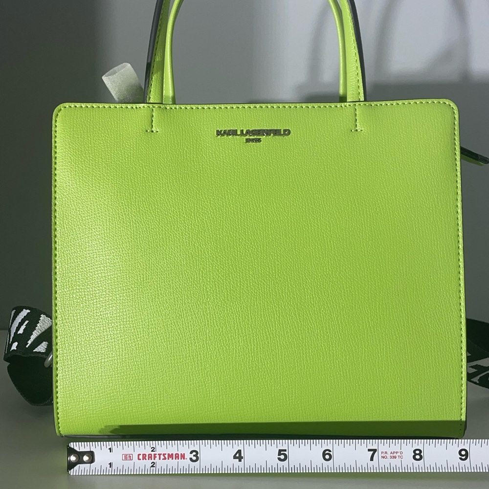 NWT Karl Lagerfeld 💚Tote Bag - Picture 11 of 13